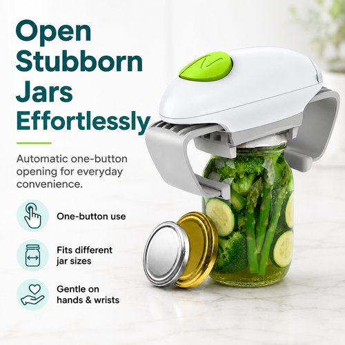 Climora OneTouch™ Automatic Jar Opener